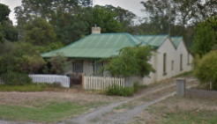 Former home of Susannah Hapgood (later Dando) in Castlemaine Vic