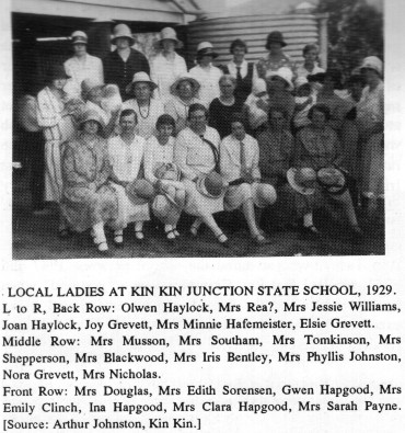 Kin Kin Junction State School Local Ladies